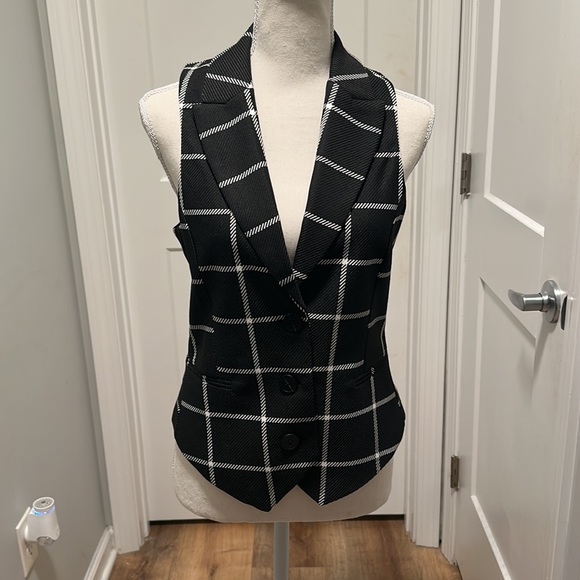 Asos Matching Vest and Blazer Sz 4 US - Picture 9 of 13